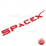 Tesla Rear Spacex 3D Decal Letter Nameplate Logo Badge Emblem Sport Decorate Red. Fixed Price $16.99.