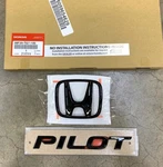 Genuine Honda 16-22 Pilot Rear Gloss Black Logo Emblem Set 08F20-TG7-100. Fixed Price $71.95.
