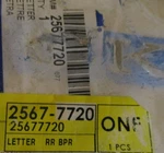 Buick Gm Oem 95-04 Regal Rear Bumper-emblem Badge Nameplate 25677720. Fixed Price $75.00.