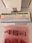 Nos 336119 Emblem 454 Hood & Fender 1970 Thru 1975 Chevrolet Models Sold As Pair. Fixed Price $125.00.