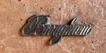 Vintage Cadillac Brougham Emblem 7685543. Fixed Price $9.99.