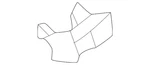 Genuine Mitsubishi Nameplate 7210A461. Fixed Price $20.72.