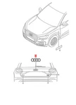 Genuine Audi Ttrs Coupe Road. Roadster R8 Emblem 8V0853742BT94. Fixed Price $78.42.