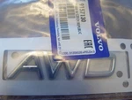 Oem Genuine Volvo "awd" Chrome Emblem 9157130. Fixed Price $39.98.