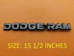 Dodge Ram Vintage Emblem Logo Badge Sign Symbol Oem Used A29797. Fixed Price $50.00.