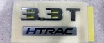 Rear Trunk 3.3T Htrac Oem Text Emblem Badge For Genesis G80 2018+ 86311B1750. Fixed Price $30.00.