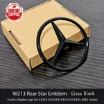 Trunk Star Emblem Gloss Black Rear Lid Badge For Mercedes W213 Sedan Wagon. Fixed Price $28.95.