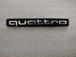 2016-2023 Audi Q7 Front Bumper Upper Grille "quattro" Logo Emblem 4GO853736E. Fixed Price $24.00.