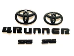 New For 2010 - 2024 Toyota 4RUNNER SR5 Matte Blackout Emblem Overlay Kit Oem. Fixed Price $39.95.