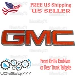 Classic Red Front Grille Emblem Logo Badge 2003-2023 Gmc Savana 1500 2500 3500. Fixed Price $28.99.