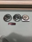 Mercury Oem Chrome 3.25" Round Emblem Badge Logo Nameplate Insignia Lot Of 3+. Fixed Price $29.99.