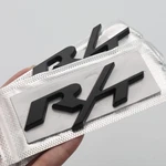 2X For Rt Emblems Side Fender R/t Matte Black Nameplate Badges 3D Sticker Decal. Fixed Price $16.99.