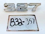 Oem Gm 1969 Original Chevrolet Camaro 327 Emblem 3938667 B32-357. Fixed Price $18.95.