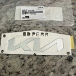 86305-M6EA0 Genuine Rear Kia Emblem Compatible With Forte 2022-2024. Fixed Price $12.00.