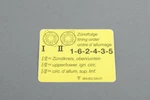 Genuine Porsche 911 Carrera Sticker Ignition System 96460254401. Fixed Price $11.51.