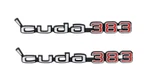 Oer Zinc Diecast Cuda 383 Rallye Hood Emblem Set For 1970-1971 Plymouth. Fixed Price $124.98.