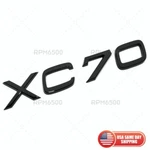 Volvo XC70 Rear Liftgate Letter Logo Badge Nameplate Emblem Sport Gloss Black. Fixed Price $27.99.
