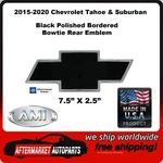 2015-2020 Tahoe Suburban Black/polished Billet Bowtie Rear Emblem Ami 96089KP. Fixed Price $59.99.