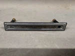 1966 Chevy Impala Dash Door Glove Box Lid Emblem Script Trim Molding Nameplate. Fixed Price $24.26.