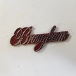 Vintage 1960'S/70'S/80'S? Cadillac "brougham" Emblem Oem 7685543 4511919 Red. Fixed Price $14.99.