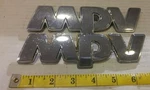 Mazda Mpv Emblems No. L003-51-720 (2 Pcs) E2. Fixed Price $9.50.