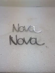 Pair Original 68-72 Chevrolet Nova Fender Emblem Trim Script Plate 3943200. Fixed Price $29.99.