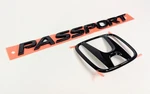 Genuine Honda Rear Emblem Kit (h) (passport) (gloss Black) 08F20-TGS-10. Fixed Price $72.79.