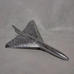 Original 1954 Ford Mercury Mascot Jet Plane Hood Ornament BM-16850-A. Fixed Price $42.95.