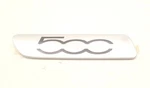 New Oem Mopar "500" Satin Badge Emblem Right 68188780AA For Fiat 2012-2017. Fixed Price $41.25.