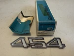Nos Oem Gm 1970-74 Impala Bel Air Biscayne Full Size "454" Fender Emblem Lh. Fixed Price $79.00.