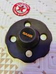 X1 Vintage Black Saab 4 Lug Wheel Center Cap Without Covers. Gold Letters.. Fixed Price $47.99.