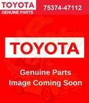 Genuine Toyota 75374-47112 Right Side Panel Emblem. Fixed Price $37.43.