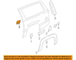 Gm Oem 00-06 Suburban 1500 Quarter Panel Exterior Trim-nameplate 15768673. Fixed Price $40.16.