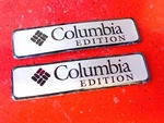 Mopar 99-04 Jeep Grand Cherokee Columbia Edition Side/rear Emblem 55157099AA Set. Fixed Price $29.99.