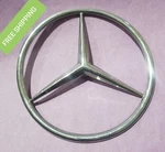 BIN46 Used Mercedes W116 280S/450SEL Trunk Lid Metal Chrome Genuine 1167580058. Fixed Price $29.99.