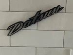 Vintage Oem Datsun 240Z Hatch Deck Lid Emblem Original Nos 1970-1973. Fixed Price $68.50.