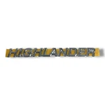 Toyota Highlander 2001-2007 Rear Liftgate Trunk Emblem Badge Oem 75442-48040. Fixed Price $43.00.