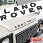 Black For Land Rover Front Hood Nameplate Logo Oem Emblem Letters Badge. Fixed Price $159.98.