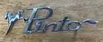 Vintage Ford Pinto D54B-16B114-AA Chrome Nameplate. Fixed Price $12.00.