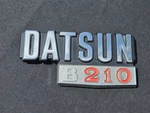 1970 1976 Datsun 210 Plastic Vintage Emblem W Pins 79842 H6900. Fixed Price $19.99.
