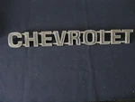 Chevrolet" Emblem Badge Script Trim Metal 326104 Gm. Fixed Price $61.00.