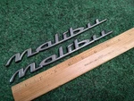 (2) Chevy Malibu Rear Trunk Lid Emblem 1997 - 2003 Oem 22638462 4S4. Fixed Price $19.99.