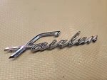 1962 Ford Fairlane Emblems Script C20B-6250400F & C20B-6250401F Rh Lh. Fixed Price $9.95.