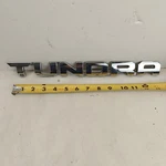 Toyota 2007-2014 "tundra" Emblem Badge Nameplate. Fixed Price $24.99.