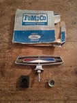 Nos 1965 Ford Fairlane Hood Ornament Top Emblem Mounting Hardware New C50B16853. Fixed Price $825.00.