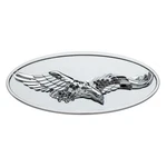 United Pacific 10964 Emblem Chrome, Oval, 3 Eagle. Fixed Price $43.21.