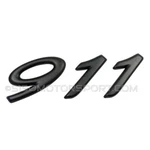 Porsche 964 "911" Rear Decklid Emblem Black Genuine 9935592370170C. Fixed Price $109.00.