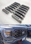 Overlay Trim Xlt Sport Grille Fits 2021 2022 Ford F150 Carbonized Gray Metallic. Fixed Price $65.99.