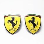 Fender Shield Emblem Fits Ferrari 430 458 488 599 812 California Roma Set. Fixed Price $208.00.