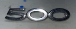1968 Ford Fairlane '500' Script Emblem Rear Quarter Panel C80B-5429-OC-96-A. Fixed Price $29.95.